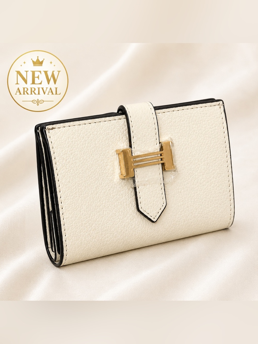 🤍 Ivory Pebbled Wallet 🤍